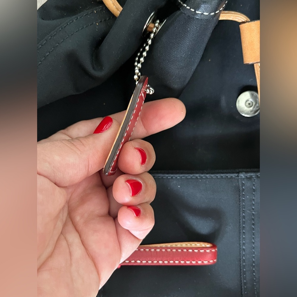 COACH canvas backpack and COACH leather wallet. - Picture 6 of 17